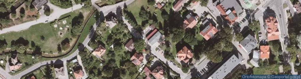 Zdjęcie satelitarne Wspólnota Mieszkaniowa przy ul.Zdrojowej nr 40 w Polanicy-Zdroju