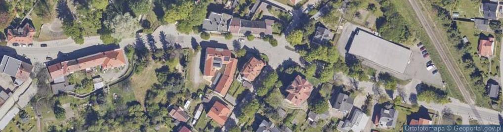 Zdjęcie satelitarne Wspólnota Mieszkaniowa przy ul.Ziębickiej 36 w Ząbkowicach Śl.