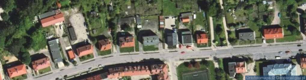 Zdjęcie satelitarne Wspólnota Mieszkaniowa przy Ulicy Kościuszki 22 w Nidzicy