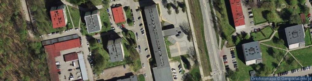 Zdjęcie satelitarne Współnota Mieszkaniowa przy Ulicy Mikołajczyka 44A w Sosnowcu