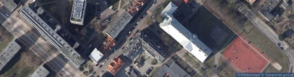 Zdjęcie satelitarne Wspólnota Mieszkaniowa przy Ulicy Sienkiewicza 27Abc-28Abc