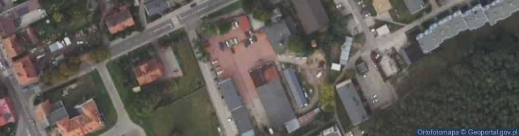 Zdjęcie satelitarne Współnota Mieszkaniowa Sieraków ul.Wroniecka 8