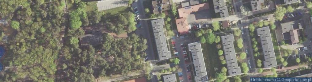 Zdjęcie satelitarne Wspolnota Mieszkaniowa Skoczyńskiego 8