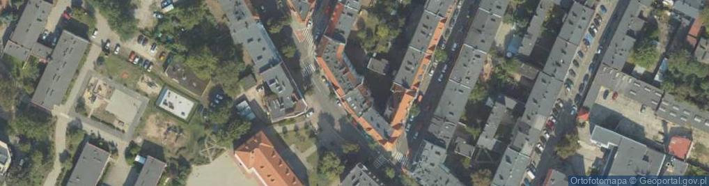 Zdjęcie satelitarne Wspólnota Mieszkaniowa Śląska 10-12