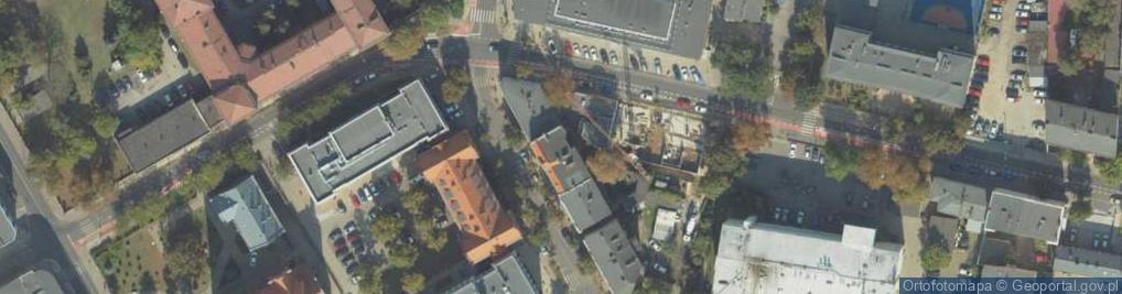 Zdjęcie satelitarne Wspólnota Mieszkaniowa Sowińskiego 14
