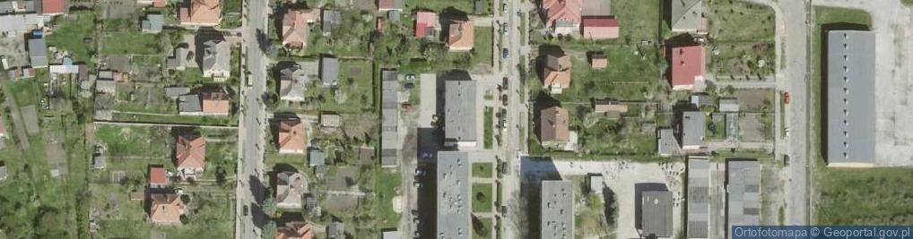 Zdjęcie satelitarne Wspólnota Mieszkaniowa ul.1-Go Maja 25 w Miliczu