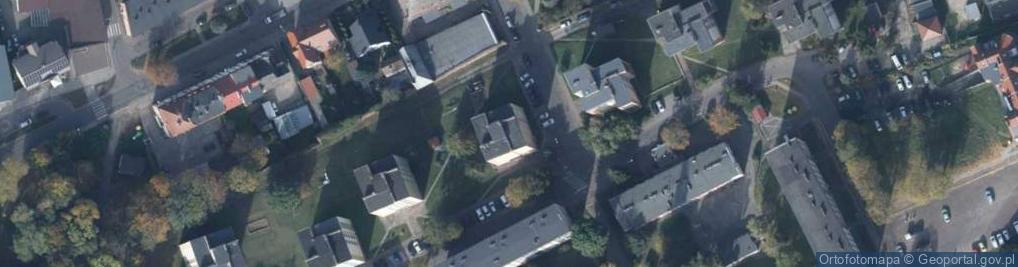 Zdjęcie satelitarne Wspólnota Mieszkaniowa ul.22 Lipca 13 Choszczno