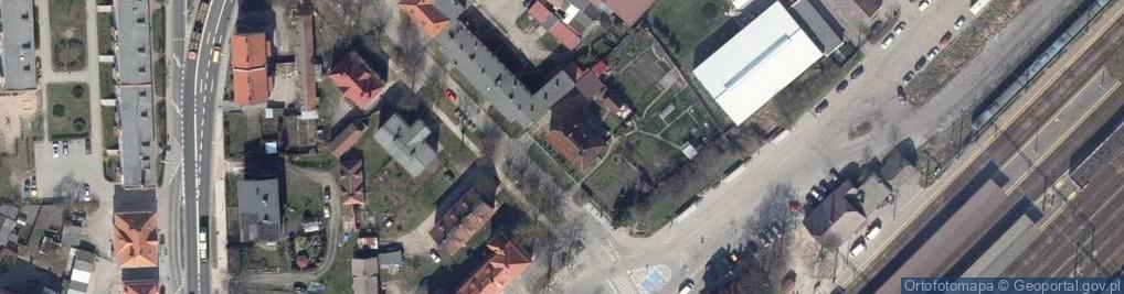 Zdjęcie satelitarne Wspólnota Mieszkaniowa ul.28 Lutego 66 w Szczecinku