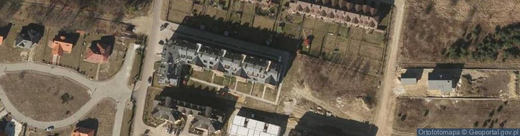 Zdjęcie satelitarne Wspólnota Mieszkaniowa ul.A.Fredry 65, 65A, 65B, 65C, 65D, 67 Oborniki Śląskie