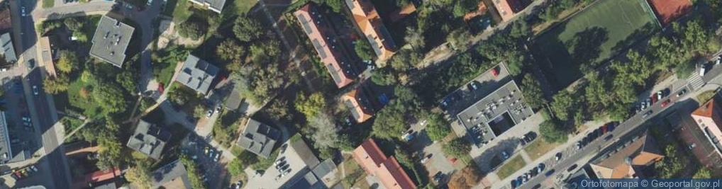 Zdjęcie satelitarne Wspólnota Mieszkaniowa ul.Akacjowa 17