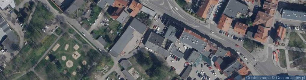 Zdjęcie satelitarne Wspólnota Mieszkaniowa ul.Armii Krajowej 3 Lubań