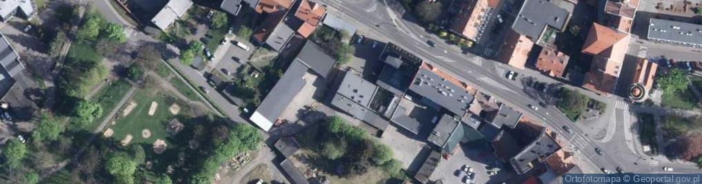 Zdjęcie satelitarne Wspólnota Mieszkaniowa ul.Bankowa 3 Lubań