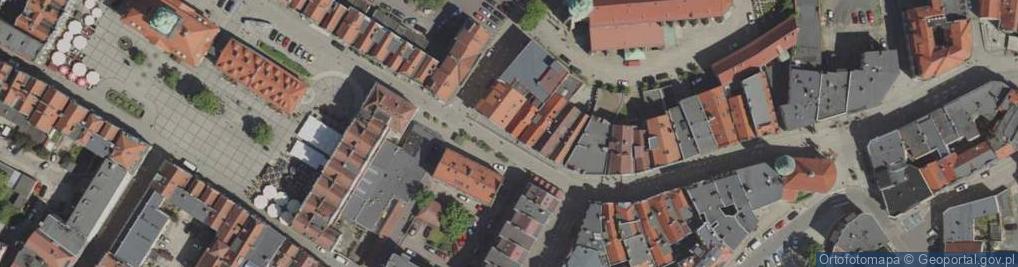 Zdjęcie satelitarne Wspólnota Mieszkaniowa ul.Bartka Zwycięzcy 5 Jelenia Góra