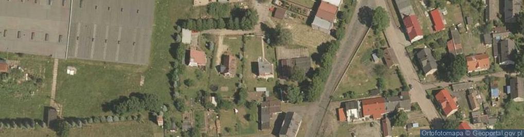 Zdjęcie satelitarne Wspólnota Mieszkaniowa ul.Batorego 13 , Ruszów