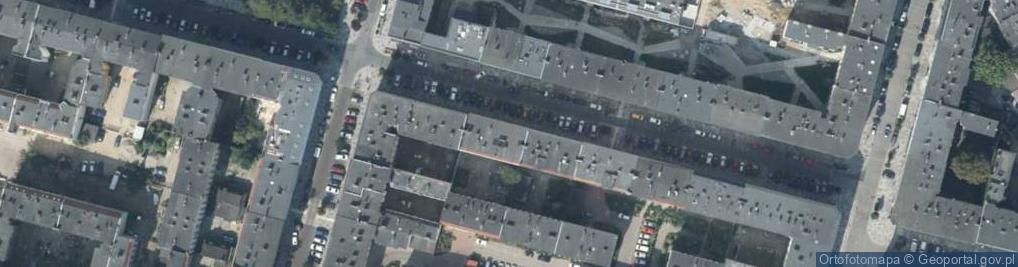 Zdjęcie satelitarne Wspólnota Mieszkaniowa ul.Brodzińskiego 4 71-146 Szczecin