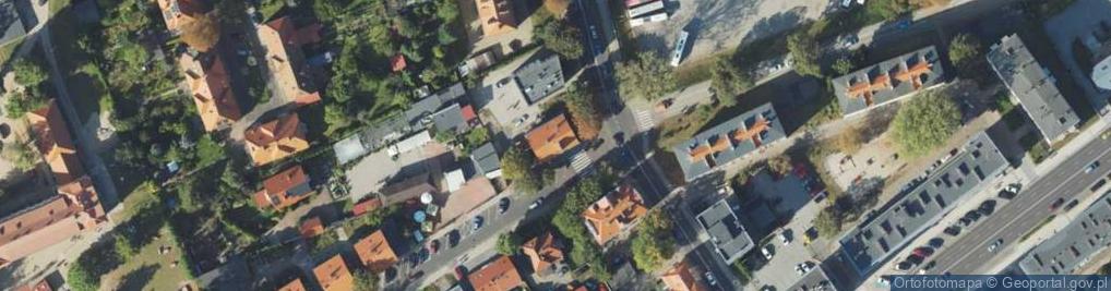 Zdjęcie satelitarne Wspólnota Mieszkaniowa ul.Chopina 24