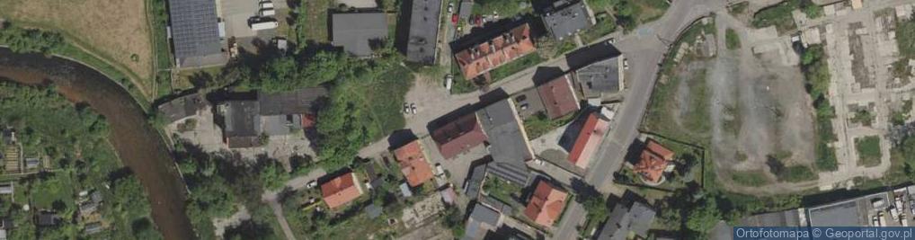 Zdjęcie satelitarne Wspólnota Mieszkaniowa ul.Chrobrego 5 A Jelenia Góra