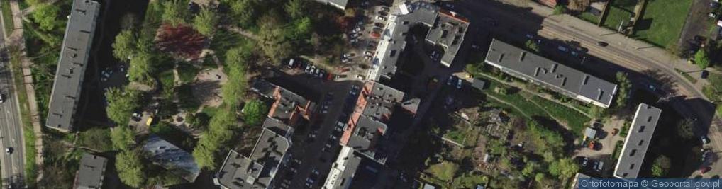 Zdjęcie satelitarne Wspólnota Mieszkaniowa ul.Ciepła 6-8 Wrocław