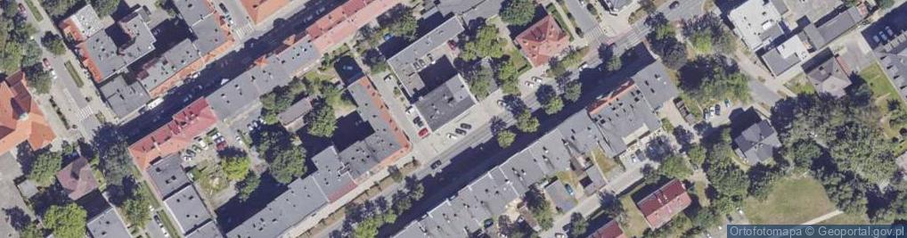 Zdjęcie satelitarne Wspólnota Mieszkaniowa ul.Cieplicka 18 Jelenia Góra