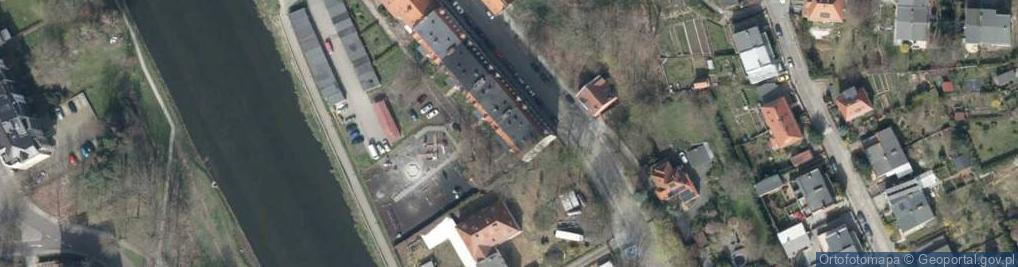 Zdjęcie satelitarne Wspólnota Mieszkaniowa ul.Daszyńskiego 97 Zgorzelec