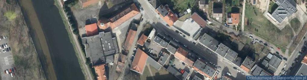 Zdjęcie satelitarne Wspólnota Mieszkaniowa ul.Daszyńskiego nr 88 w Zgorzelcu