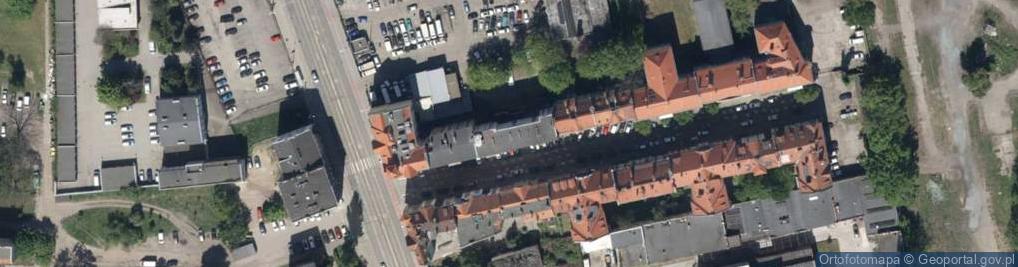 Zdjęcie satelitarne Wspólnota Mieszkaniowa ul.Dworcowa 1, Główna 66, ul.Główna 68 Sm