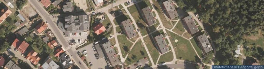 Zdjęcie satelitarne Wspólnota Mieszkaniowa ul.Dworcowa 5 Szklarska Poręba