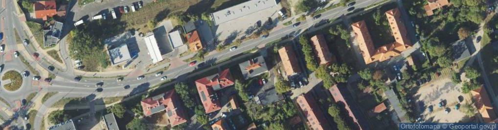 Zdjęcie satelitarne Wspólnota Mieszkaniowa ul.Dworcowa 7A