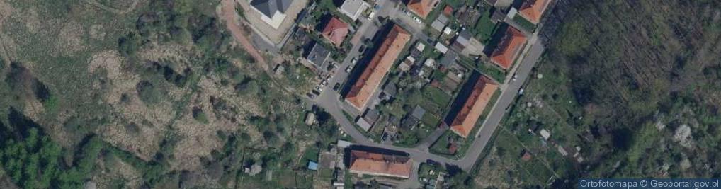 Zdjęcie satelitarne Wspólnota Mieszkaniowa ul.Gajowa nr 13 w Lubaniu