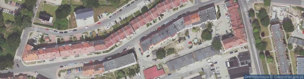 Zdjęcie satelitarne Wspólnota Mieszkaniowa ul.Gdańska 59 w Bolesławcu