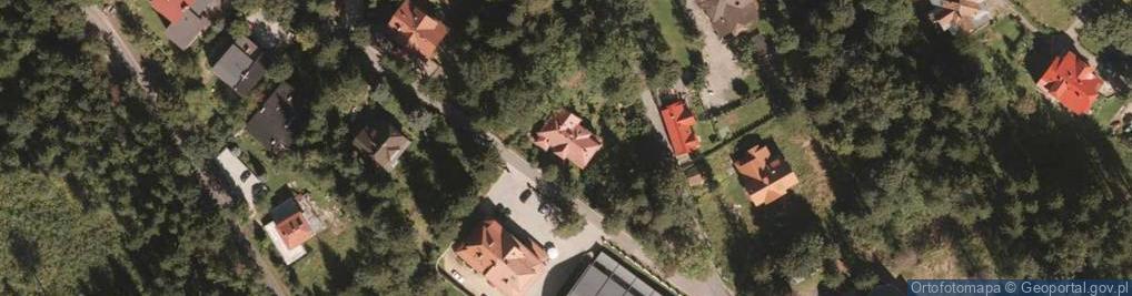 Zdjęcie satelitarne Wspólnota Mieszkaniowa ul.Gimnazjalna 5 Karpacz