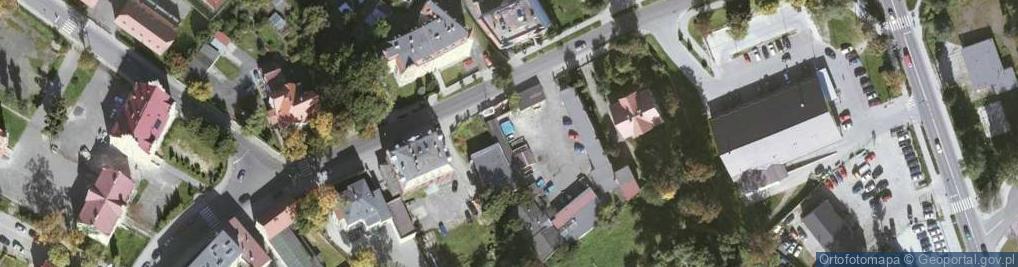 Zdjęcie satelitarne Wspólnota Mieszkaniowa ul.Grodzka 13 Gryfów Śląski