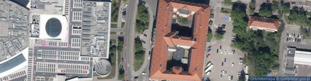 Zdjęcie satelitarne Wspólnota Mieszkaniowa ul.Grunwaldzka 11 Głogów