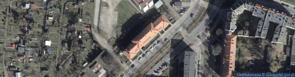 Zdjęcie satelitarne Wspólnota Mieszkaniowa ul.Grzybowa 20, 22, 24, 26 72-010 Police