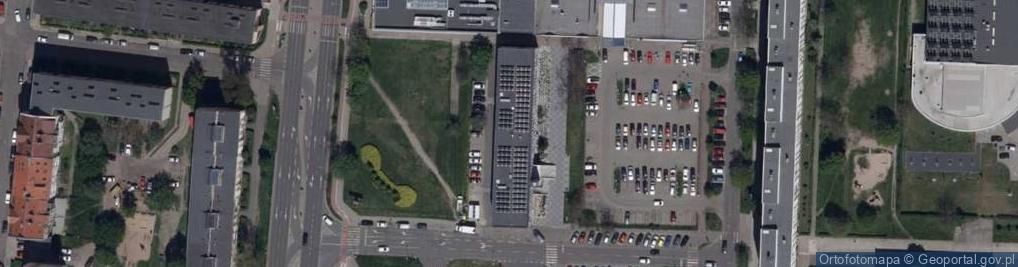 Zdjęcie satelitarne Wspólnota Mieszkaniowa ul.Hutników 8 B