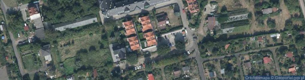 Zdjęcie satelitarne Wspólnota Mieszkaniowa ul.Janka Muzykanta 28, 28A, 28B, 28C, 28D, 28E, 28F, 28G