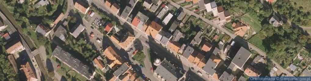 Zdjęcie satelitarne Wspólnota Mieszkaniowa ul.Jeleniogórska 17 w Świerzawie