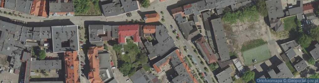 Zdjęcie satelitarne Wspólnota Mieszkaniowa ul.Kolberga 1 Jelenia Góra