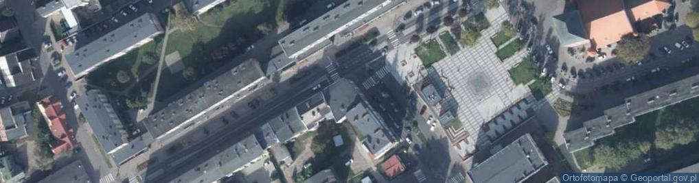 Zdjęcie satelitarne Wspólnota Mieszkaniowa ul.Kolejowa 49 73-210 Recz