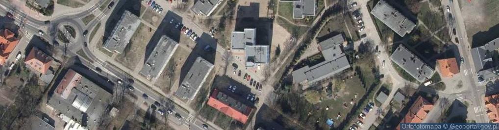 Zdjęcie satelitarne Wspólnota Mieszkaniowa ul.Kościuszki 23B 78-400 Szczecinek