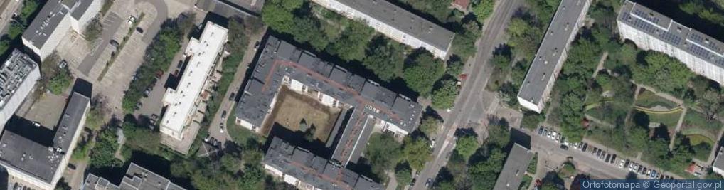 Zdjęcie satelitarne Wspólnota Mieszkaniowa ul.Kozia 1-27