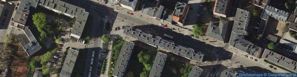 Zdjęcie satelitarne Wspólnota Mieszkaniowa ul.Krasińskiego 60, Wrocław