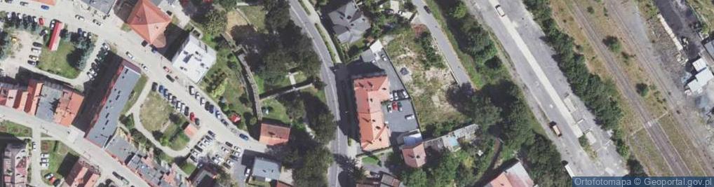 Zdjęcie satelitarne Wspólnota Mieszkaniowa ul.Krótka 1 w Lwówku Śl.