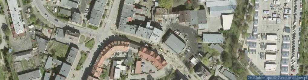 Zdjęcie satelitarne Wspólnota Mieszkaniowa ul.Krotoszyńska 2 i 2A, Milicz