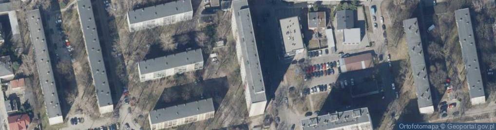 Zdjęcie satelitarne Wspólnota Mieszkaniowa ul.Kruczkowskiego 1