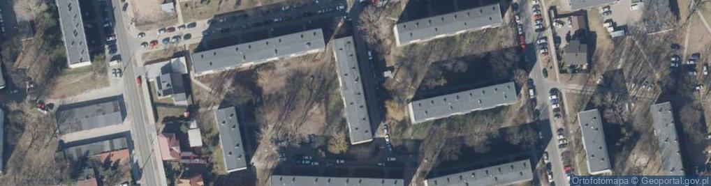 Zdjęcie satelitarne Wspólnota Mieszkaniowa ul.Kruczkowskiego 7A