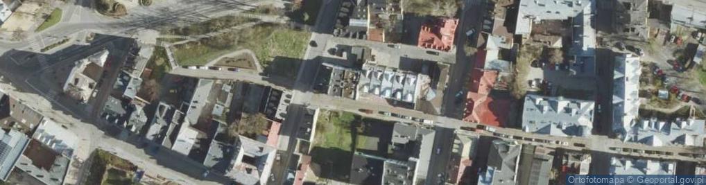 Zdjęcie satelitarne Wspólnota Mieszkaniowa ul.Krzywa 25