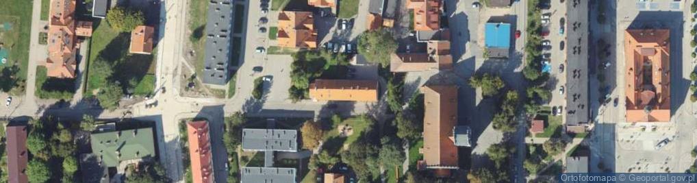 Zdjęcie satelitarne Wspólnota Mieszkaniowa ul.Krzywa 2