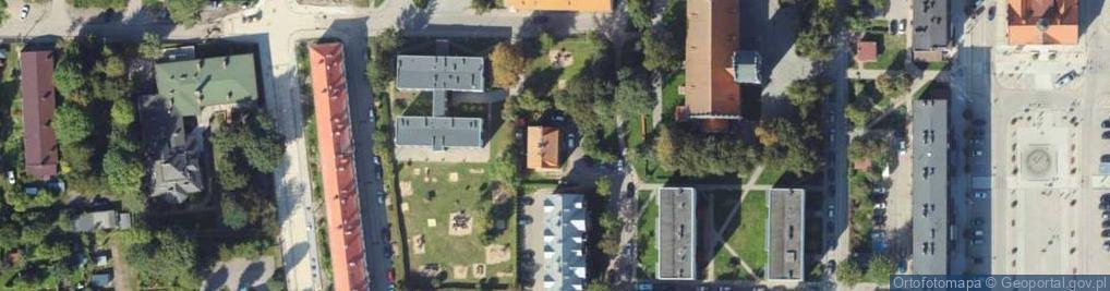 Zdjęcie satelitarne Wspólnota Mieszkaniowa ul.Krzywa 5