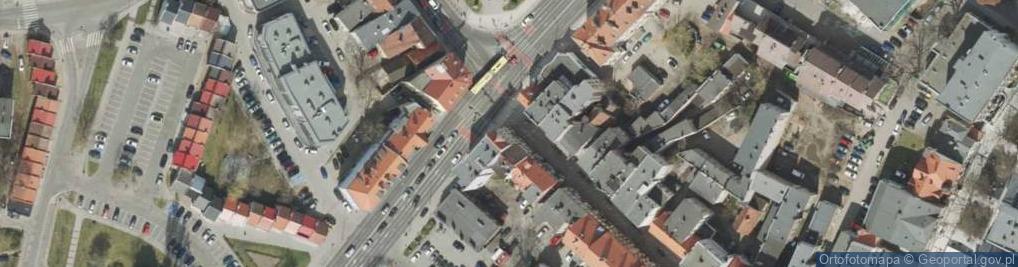 Zdjęcie satelitarne Wspólnota Mieszkaniowa ul.Kupiecka 52
